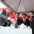 TPAC groundbreaking Rem Koolhaas explains. Image © OMA