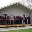 Dean Michael Speaks, Congressman Hal Rogers, UK President Eli Capilouto, Appalachian Regional Commission Co-Chair Earl Gohl, U.S. Department of Agriculture State Director Tom Fern and Monticello Mayor Jeffrey Edwards participated in the ribbon cutting.