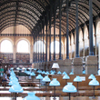 Reading Room Bibliothèque Sainte-Geneviève, Paris, France