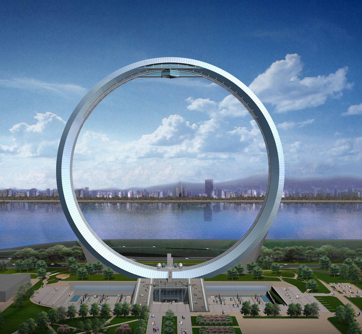 Millennium Gate Gideon Kwon Archinect