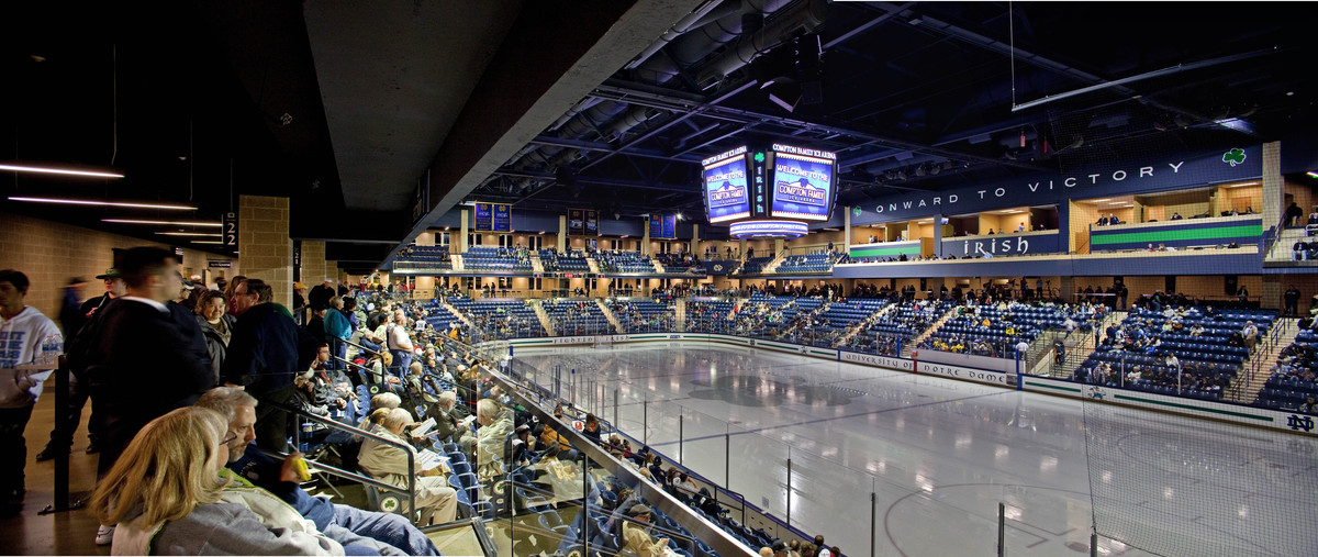University of Notre Family Ice Arena ROSSETTI Archinect