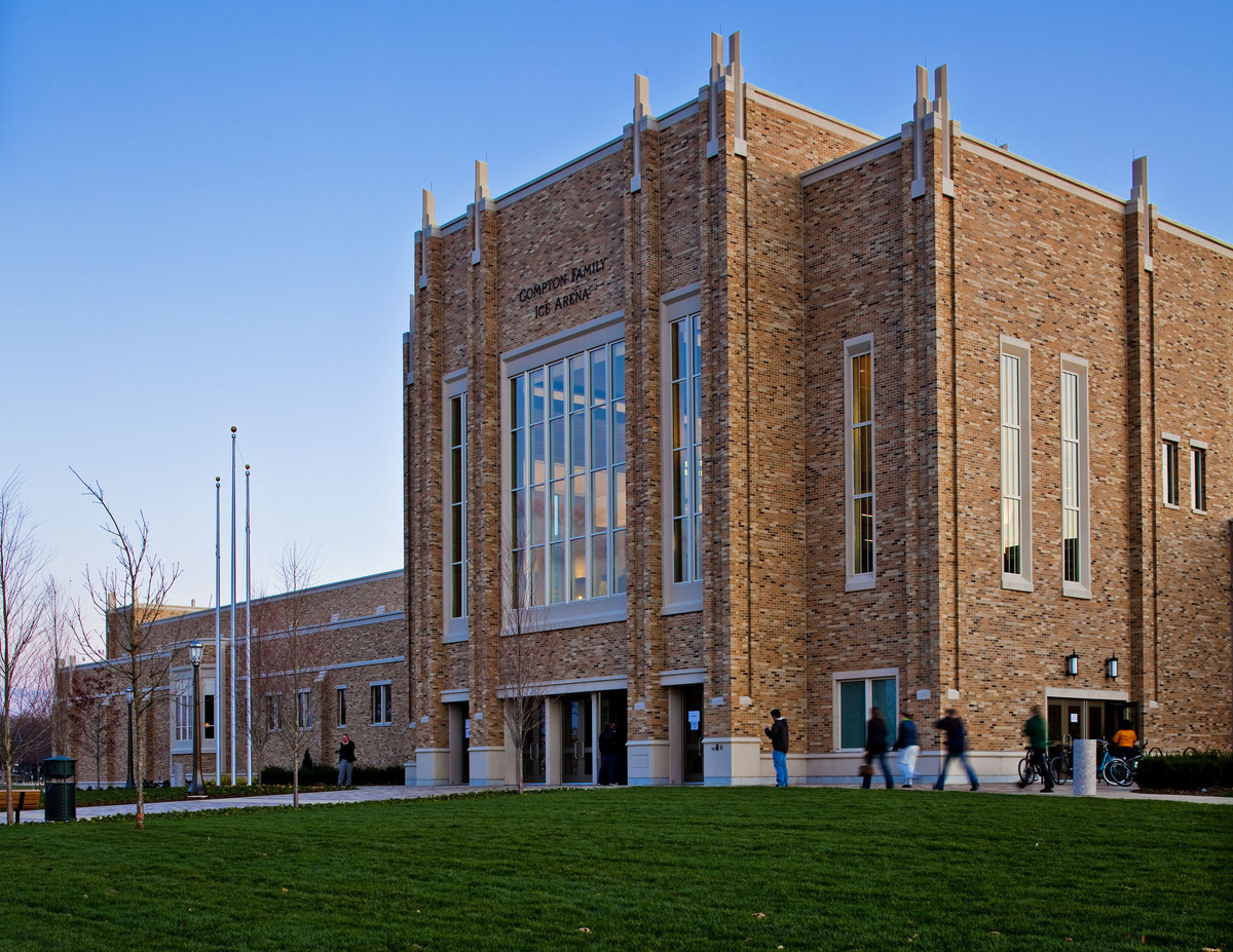 University of Notre Family Ice Arena ROSSETTI Archinect