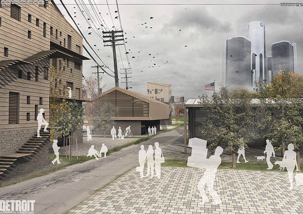 DETROIT from motor city to rural town Sofia Bonvicini Archinect