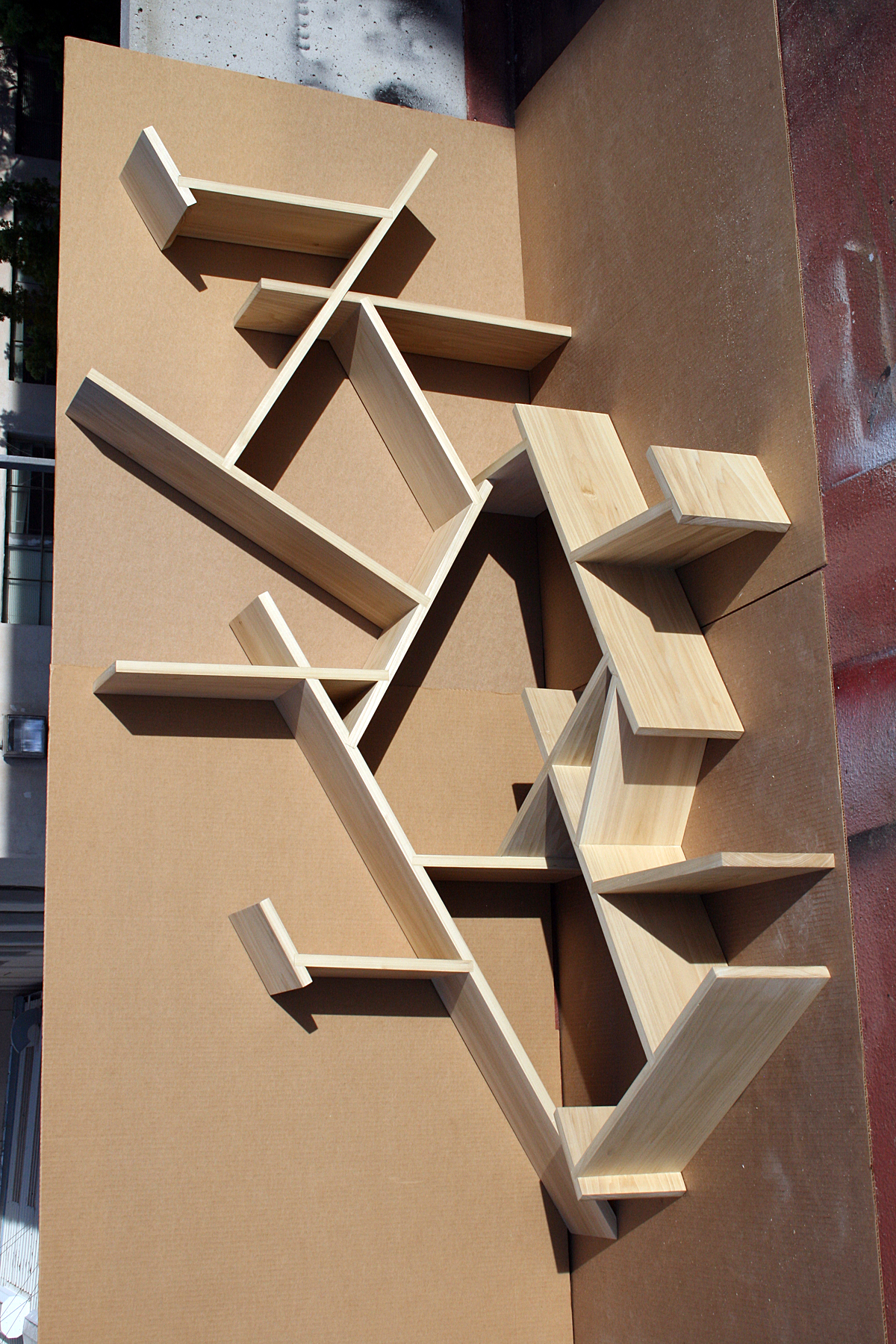 Corner Shelf Design Vellum Furniture Competition Jon Freeberg