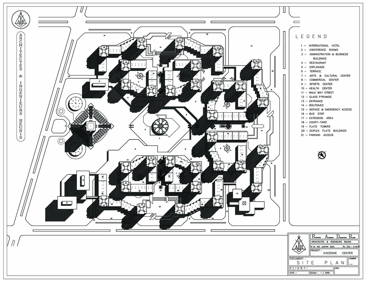 Urban plan France Admin