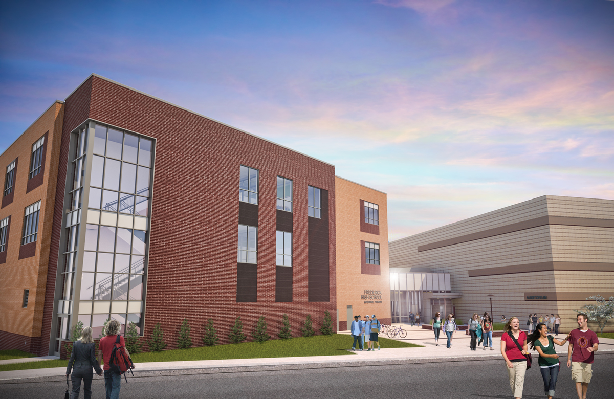 Frederick High School GWWO Architects Archinect