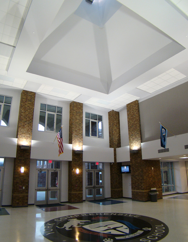York Comprehensive High School Joseph Fain Archinect