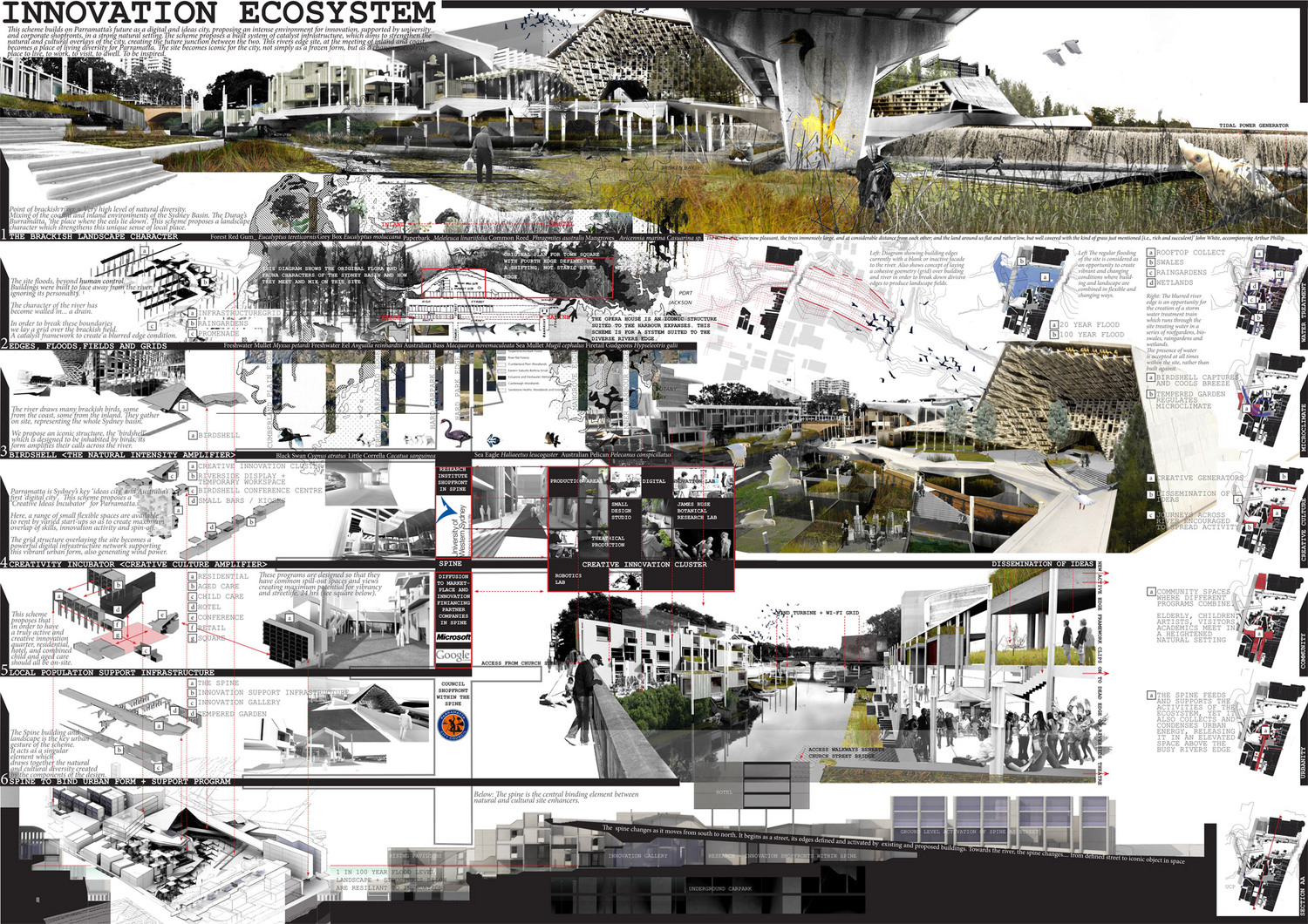 innovation ecosystem winner of parramatta ideas on competition design