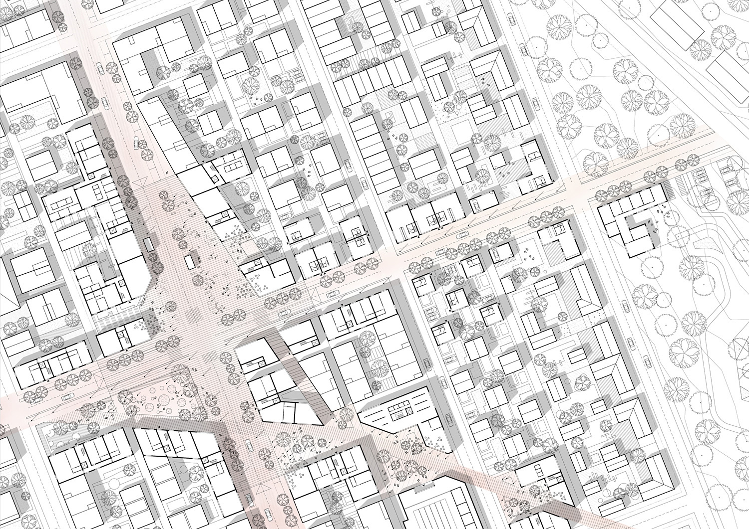 Urban plan Helsinki Finland