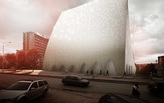 Prishtina Central Mosque Entry by APTUM