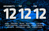 Archinect's 12 Top 12 for '12