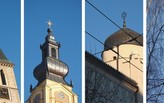 Four buildings in Sarajevo