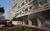 Corbu's Marseille's Cité Radieuse damaged by fire