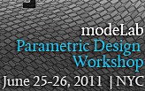 modeLab Parametric Design Workshop