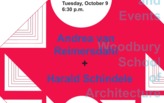 Andrea van Reimersdahl and Harald Schindele Lecture