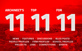 Archinect's 11 Top 11 for '11