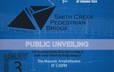 Join us for the Unveiling for the Smith Creek Pedestrian Bridge!!