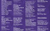 University at Buffalo Spring 2013 Public Program Series