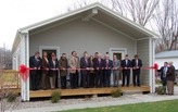 Ribbon Cutting Marks Completion of First HBEER Home