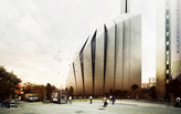 Prishtina Central Mosque Entry by TARH O AMAYESH