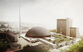 Prishtina Central Mosque Entry by OODA + AND-RÉ