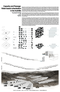 Capacity and Passage: Water-based urbanization in the foothills