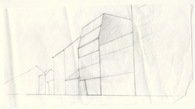 Competition for office and residential building in Zagreb, Maksimirska st. (first prize) 