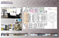 a large office design