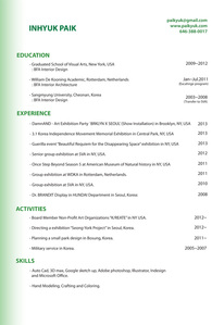 resume