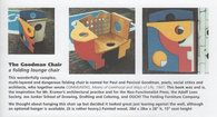 Folding Chair Art, for Ouch! The Folding Furniture Company