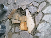 stone and artistic concept