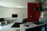 interior design. A mountain house