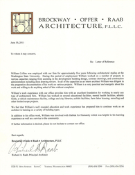 Letter of Reference