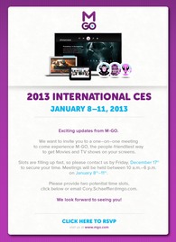 email invite design