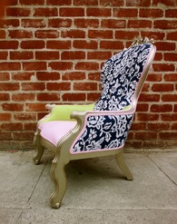 Ostrich Louis Chair