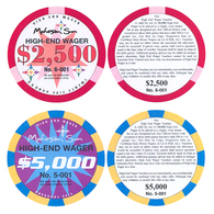 Mohegan Hi-End gaming chip