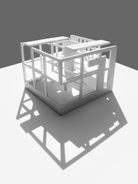 Courtyard Pavilion + nine square problem