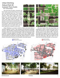Urban Stitching - Graduate Thesis 
