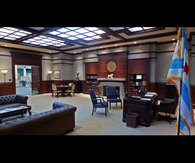 Boss Kane's office set