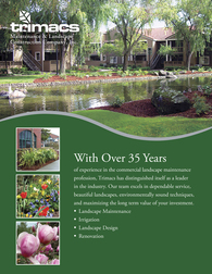 Trimacs Landscaping - Sell Sheet