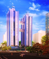 Twin Tower in Hanoi