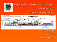 Downtown Revitalization - City of Ontario