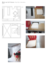 Mock-up Loft apartment 2007