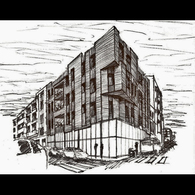 Mixed-use building, 2009