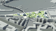 urban design of Prenestina railway's area