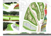 urban park in huerta del rey 