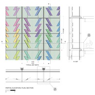 Dichroic Curtain Wall