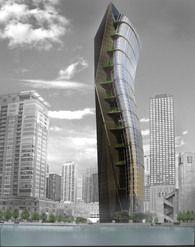 Shoreline tower