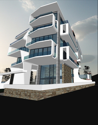 Apartment building in Alimos, Greece