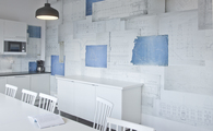 Walldesign for office in Stocholm